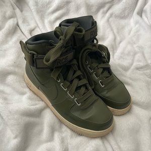 Nike Shoes Army Green Hightops
